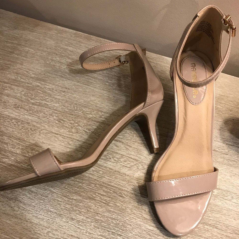 Tan Marbella Heels